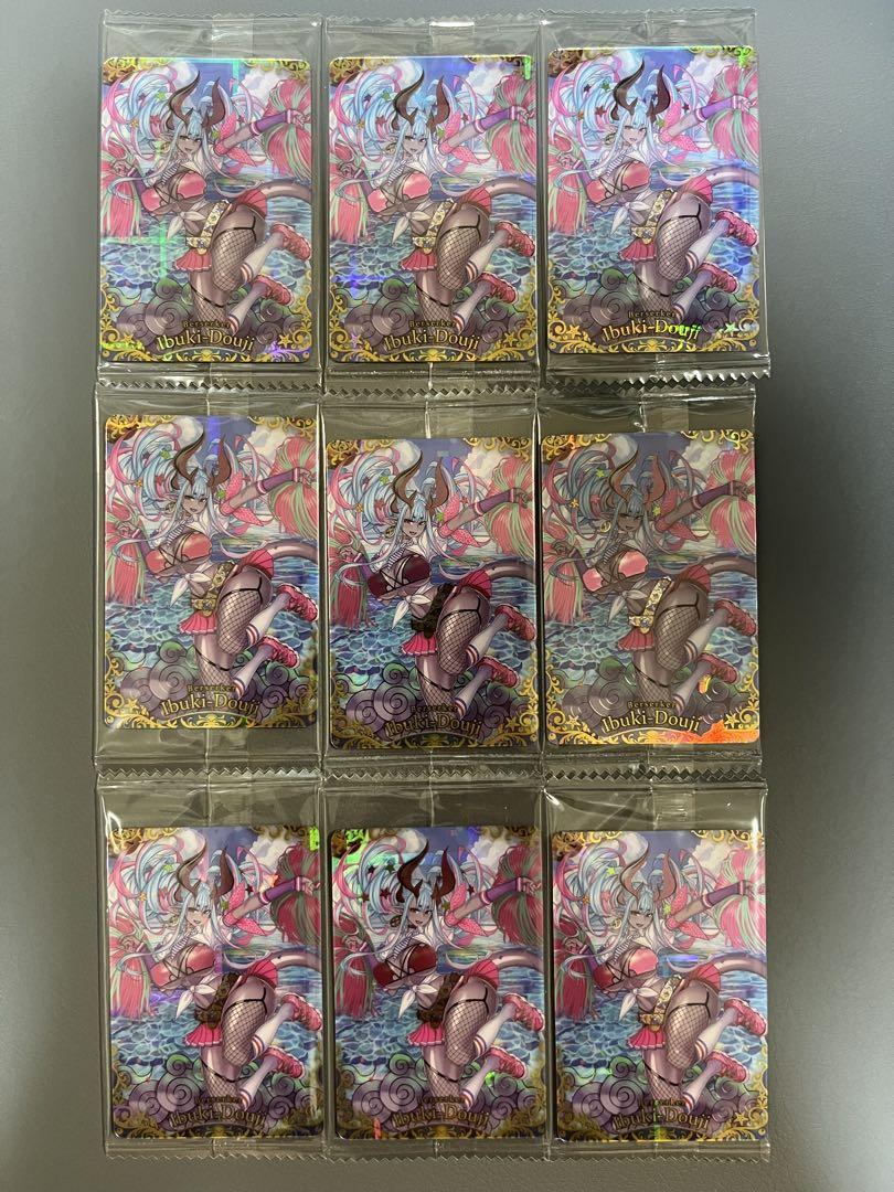 

[Б/У] FGO Fate Вафельная карточка Ибуки Додзи SR Купальник Берсерк