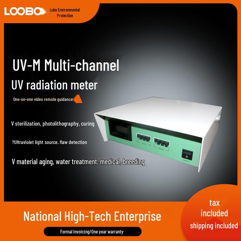 

UV-M Multi-channel UV Radiometer: Four-channel Ultraviolet Intensity Meter