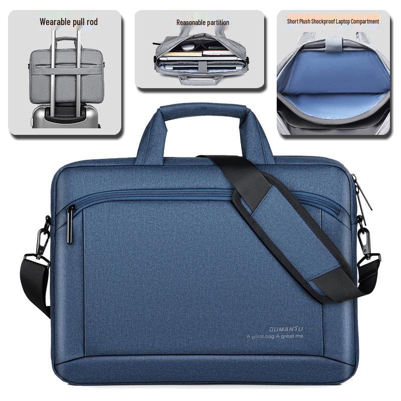 Wasserdichte Laptoptasche aus Oxford-Gewebe mit Innenfutter