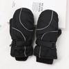 Thicken Warm Winter Children Ski Gloves Long-sleeved Mitten Windproof Waterproof Snow Snowboard