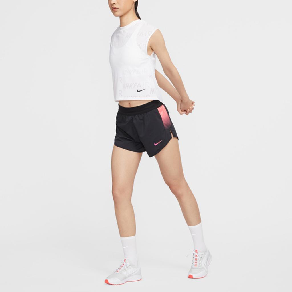 Nike Short Runway Casual Breathable Running Fitness Shorts Women Shorts Black CJ2255-010