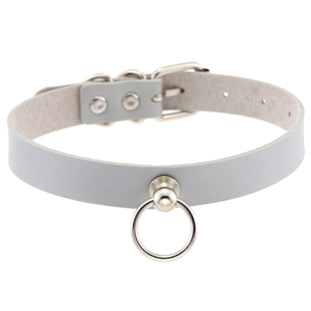 Collier choker gothique noir pour femmes Collier Fahsion Choker gothique hommes Punk rock choker en cuir emo Harajuku Bijoux Steampunk