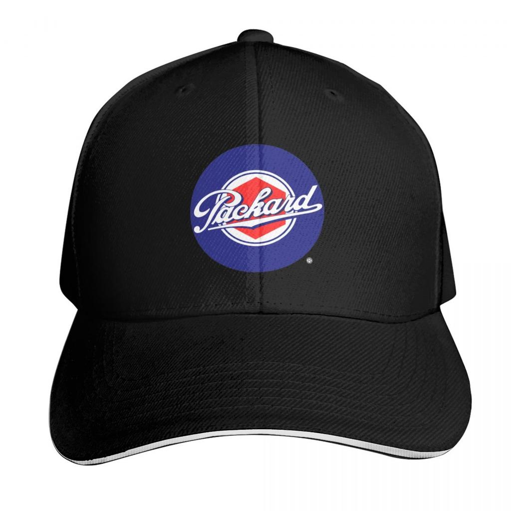 Packard Automobile logo Baseball Cap tea Hat Trucker Hat New In The Hat Military Cap Unisex Womens Hats For The Sun Unisexs