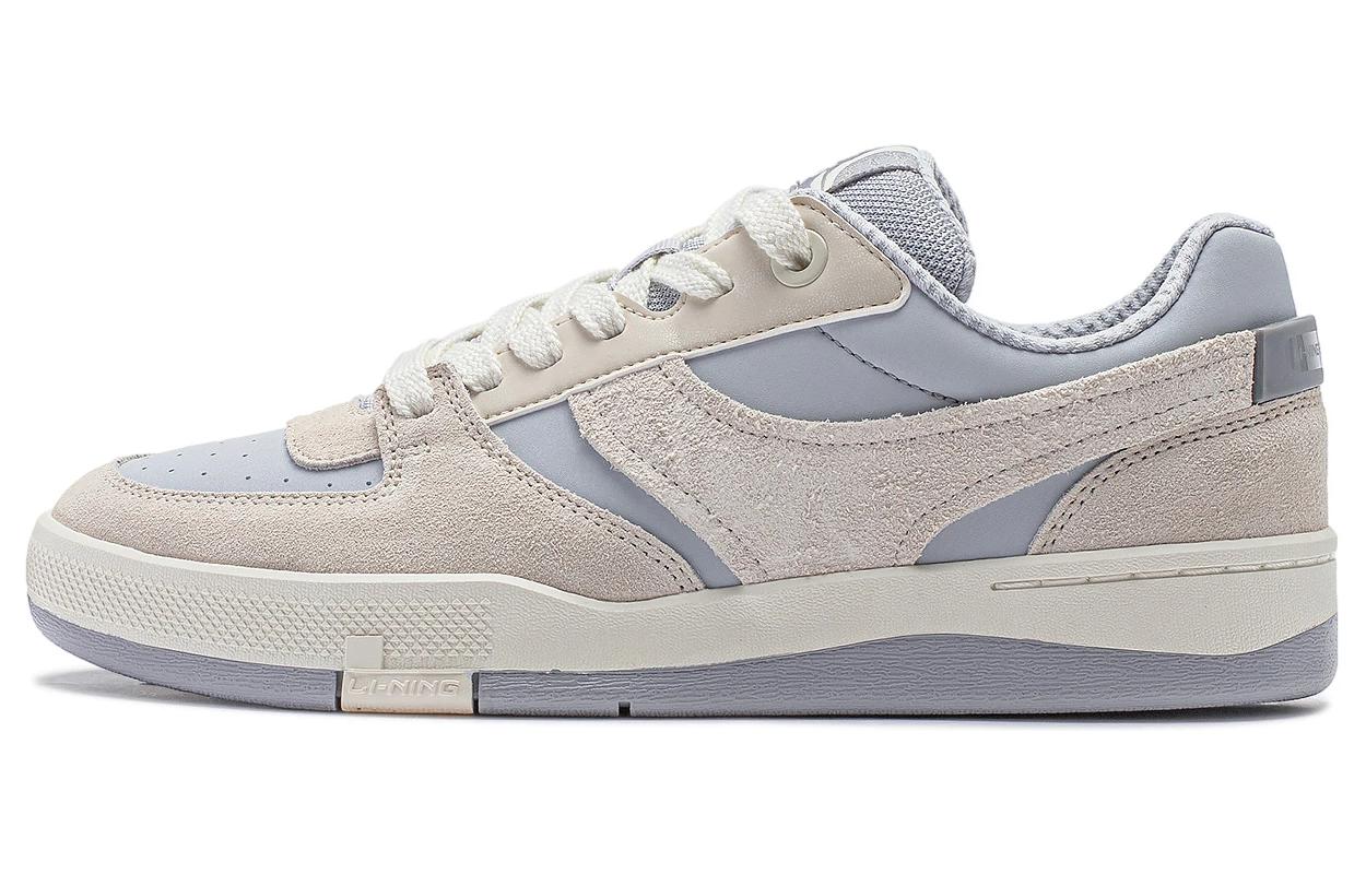 Li Ning Zhengrong 92S Slip Resistant Cushioning Slip Resistant Cushioning Low top Skateboard Shoes Men s Blue Gray AEPU007-4 42