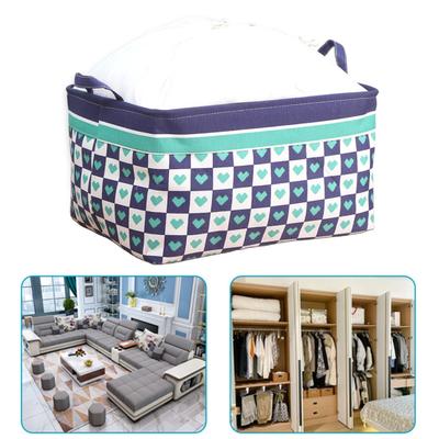 Faltbarer Aufbewahrungskorb Multifunktionaler Organizer mit Verstärkten Griffen Großes Fassungsvermögen Spielzeugaufbewahrungsbehälter