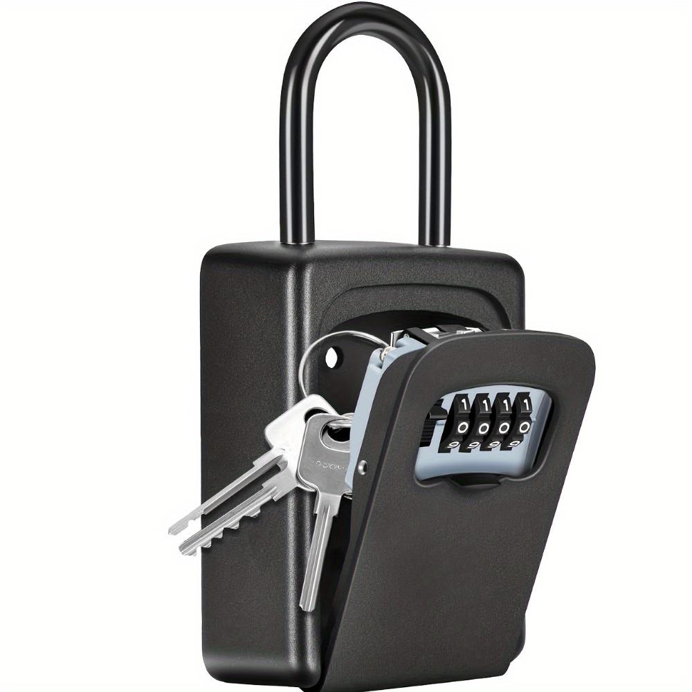 Combination Lock Key Box, Rainproof and Loss-proof, Click To Change the Password, Outdoor Wall-mounted, Family Use, Plastic Material
