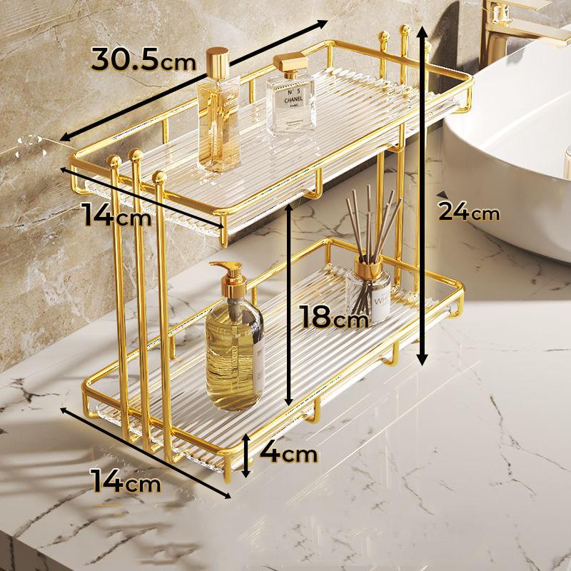 Stainless Steel Frame Acrylic Marble Storage Tray Home Room jewelry Makeup Perfume Tea Cup Storage Aromatherap Plate Tray Rack