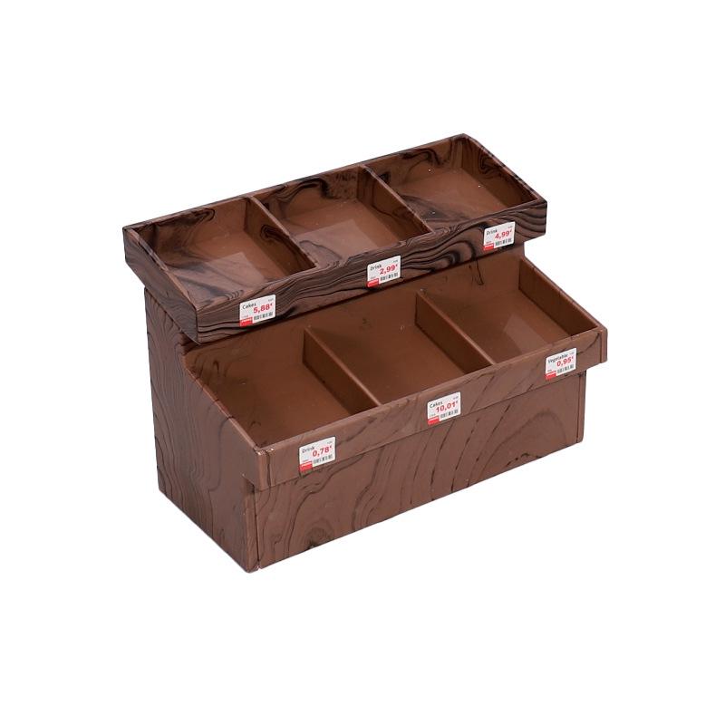 Miniature Bread Cabinet Toy - Pretend Play Food Set for Kids' Supermarket Scene