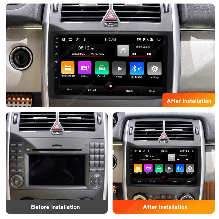 Android Car Radio Multimedia Player For Mercedes Benz B200 A B Class W169 W245 Viano Vito W639 Sprinter W906 GPS Stereo Receiver