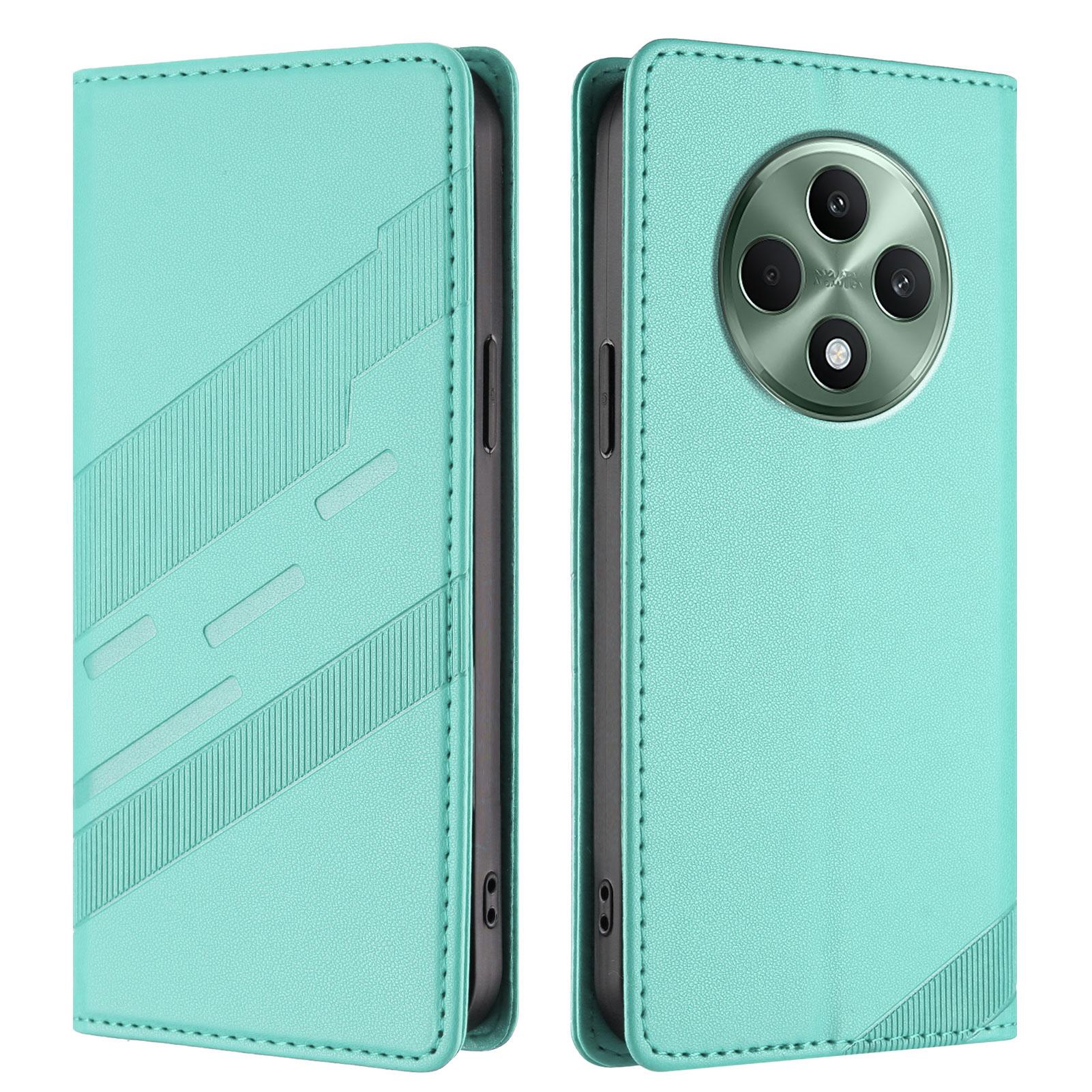 

For Oppo Reno12 F 5G Phone Cases Punk Style Imprinted Wallet Stand Leather Cover C