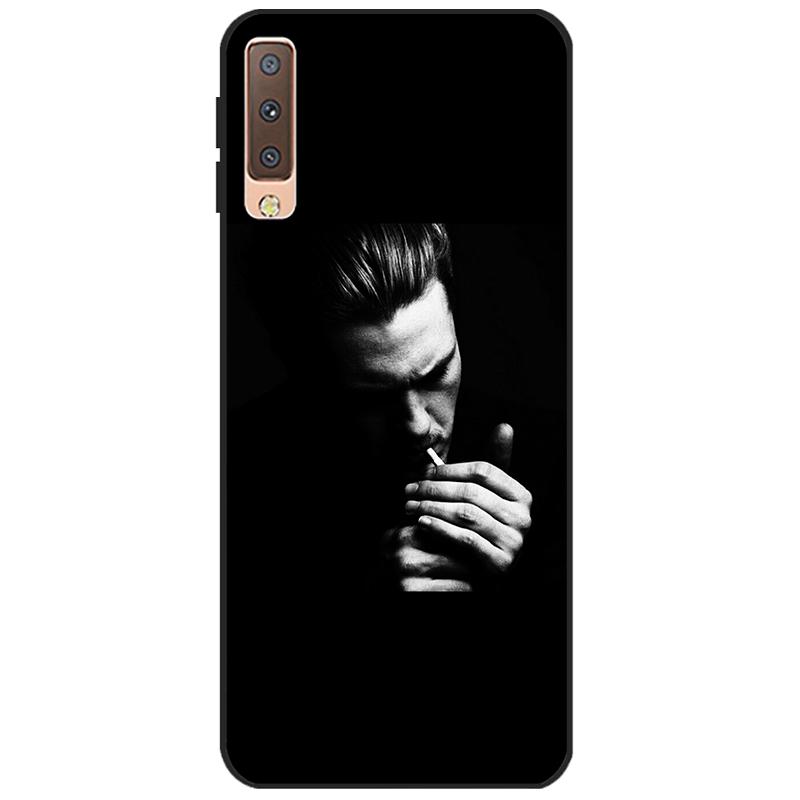 For Phone Case Samsung Galaxy A7 2018 Case Bumper Soft TPU Silicone Coque Back Cover For Samsung A7 2018 A750 A750F Case Fundas