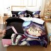 Anime Made in abyss Bedding Set Boys Girls Twin Queen Size Duvet Cover Pillowcase Bed Boys Adult Fashion Home Textileextile