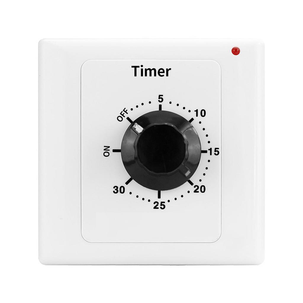 Wall Mechanical Countdown Timer Switches Highly Power Timing Controller Switches Digital Timer Control Switches Plate