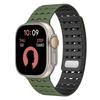 Magnetic Silicone Strap for Apple Watch 49mm 44mm 45mm 46mm 42mm 38mm 40mm  for Apple Watch Series11 10 8 7 6 5 9  Bands
