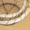 Round/Oval Shaped Wire Basket Space Saving Basket Fruit Holder Decorative Food Storage Solution Kitchen Accessory