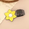 Flowers Metal Pen Clip With Spring Creative Spring Clip Student Pen Clip For Notebooks School