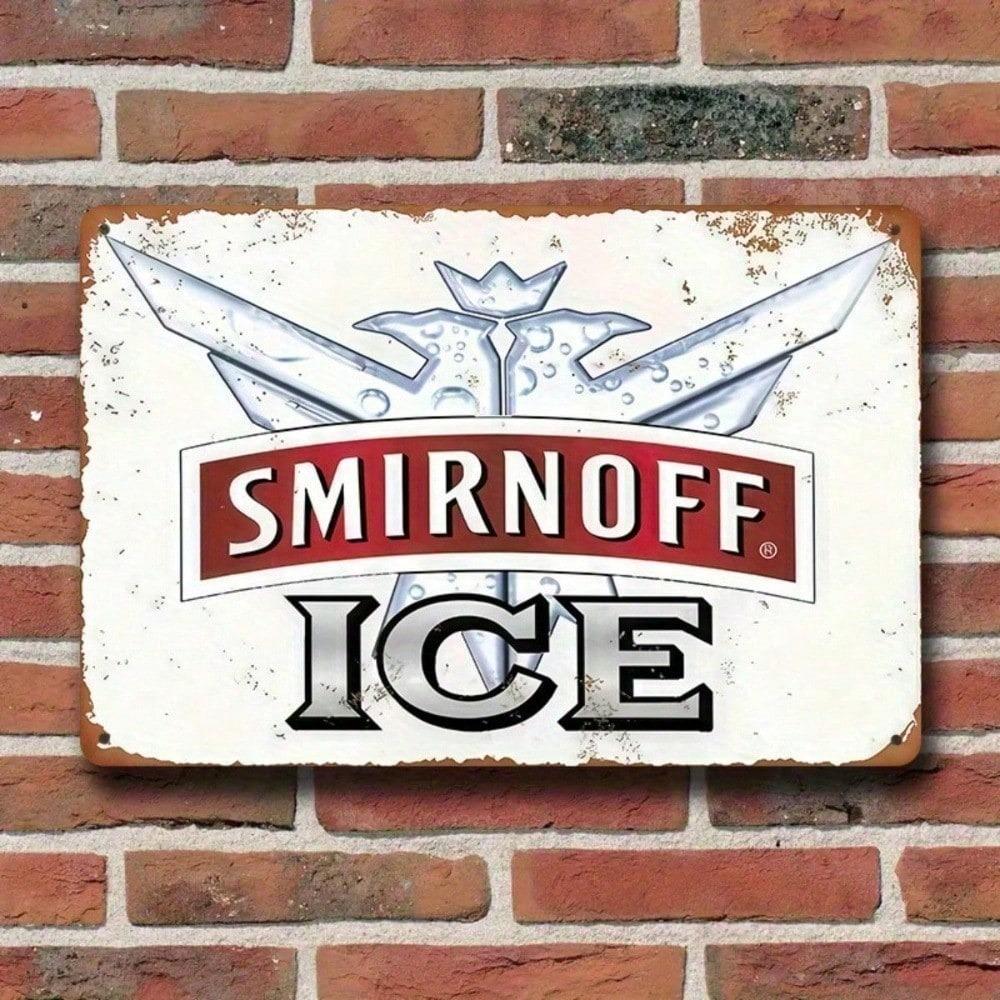 Vintage Beverage Metal Sign 8x12 Inch Retro Iron Wall Plaque Classic Bar Party Room Decor Fun Novelty Wall Art