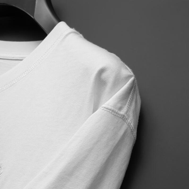 Dibinze Plus Size Cotton Short Sleeve T-Shirt