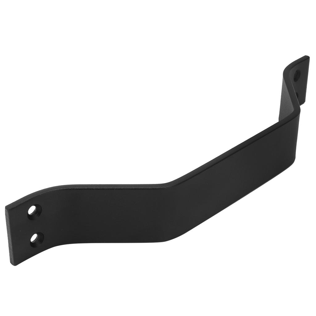 Scheunentürgriff Kohlenstoffstahl Garagentorgriff für Holzzauntür Außen Innen Schwarz