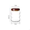 Elegant Glass Food Storage Container Set for Pantry Organization