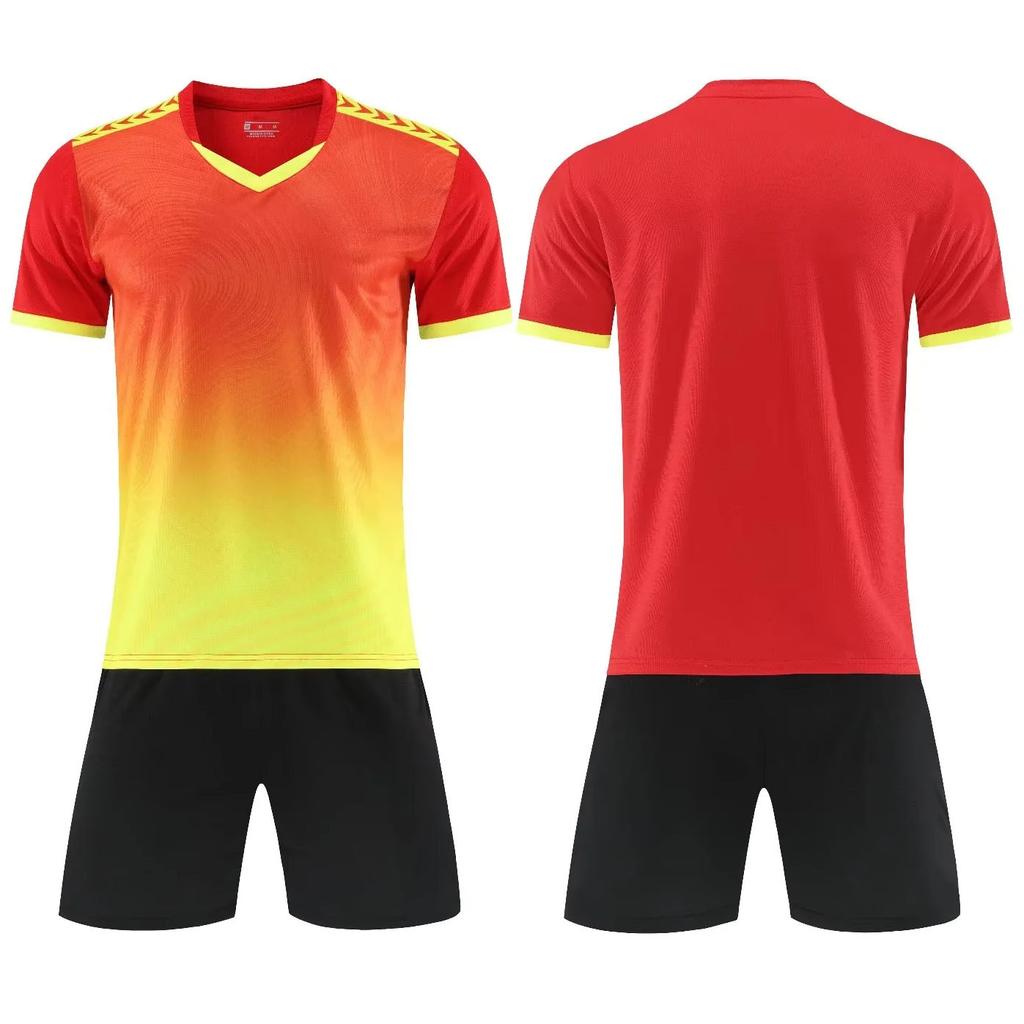 Cross-border spot 2026 new children's football jersey set, male and female students and teenagers team training competition jersey