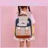 Explorers Letter Mountain Print Backpack With Reinforced Seams And Waterresistant Nylon For Primary Education