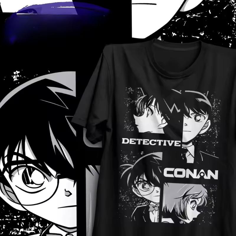 Detective Conan T shirt Anime Lover Comic Gift Women's Clothing Vintage Goth Gothic Vêtements Manga Harajuku Personality Y2K