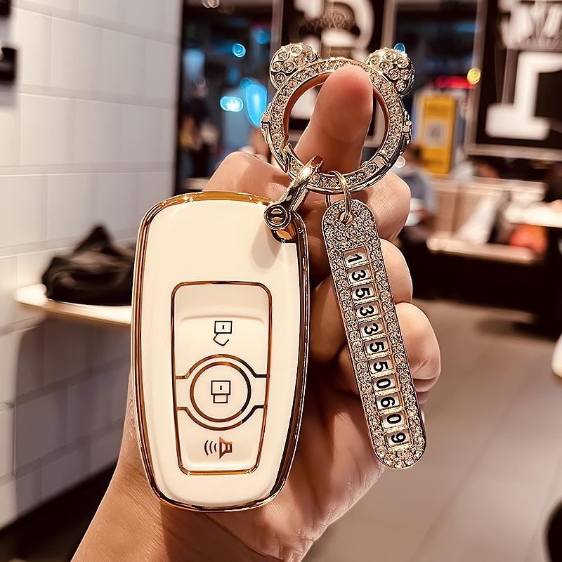 Great Wall HarvardH6CoupeSports Version Key Cover Havalm6 H2 F5 h4Dedicated Buckle Car Key Case Shell