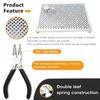 Jewelry Making Round Nose Pliers Hand Tool 6 Step Pliers Durable 6 in 1 Wire Bending Pliers  DIY