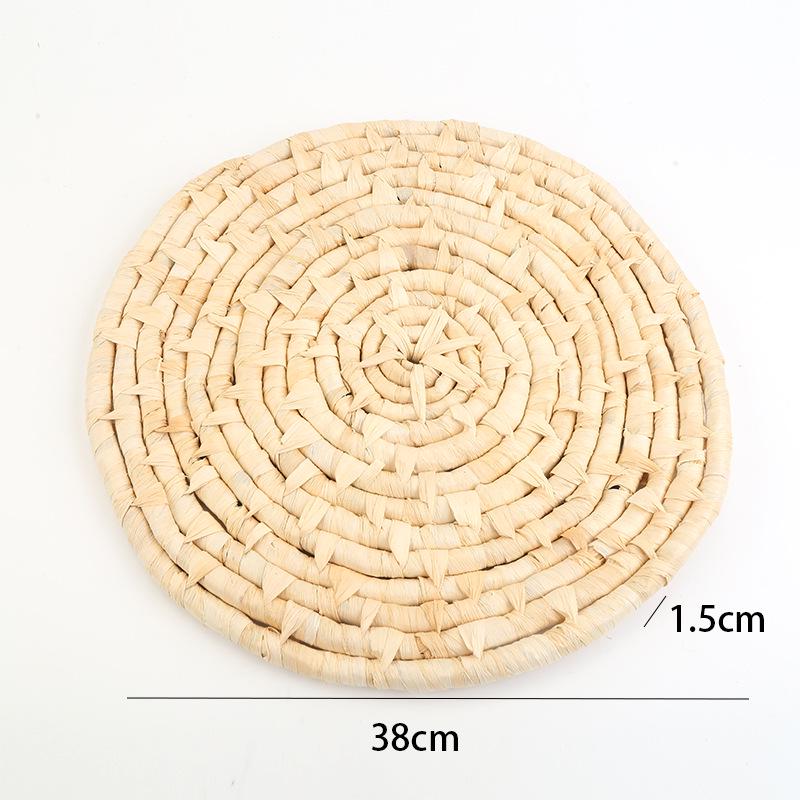 Wabi-Sabi Rattan Wall Hanging for Living Room, Bedroom, or Entryway