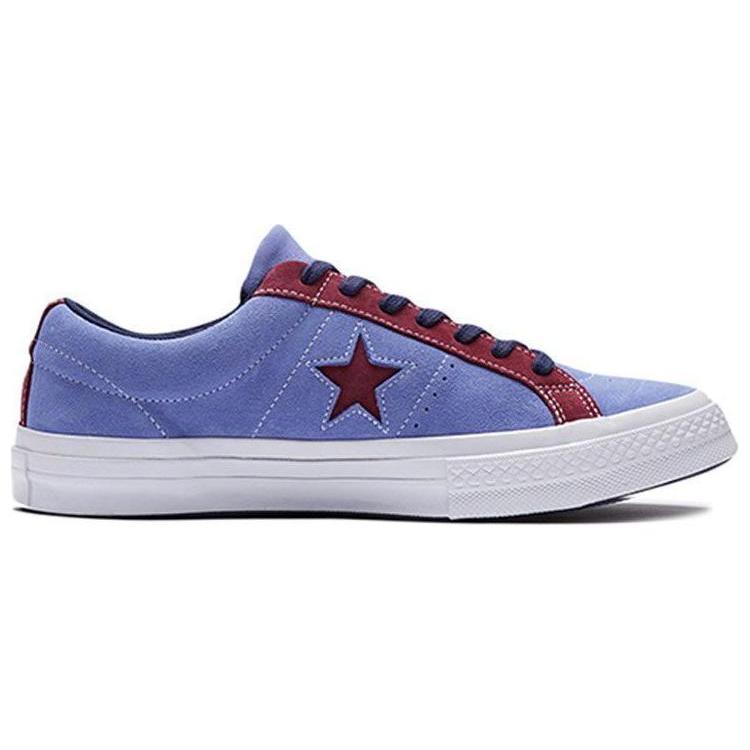 One Star Converse Low 'Deep Periwinkle Rhododenron' 161618C