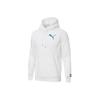 Puma Logo Print Casual Sport Pullover Hoodie Men Tops White 596632-12