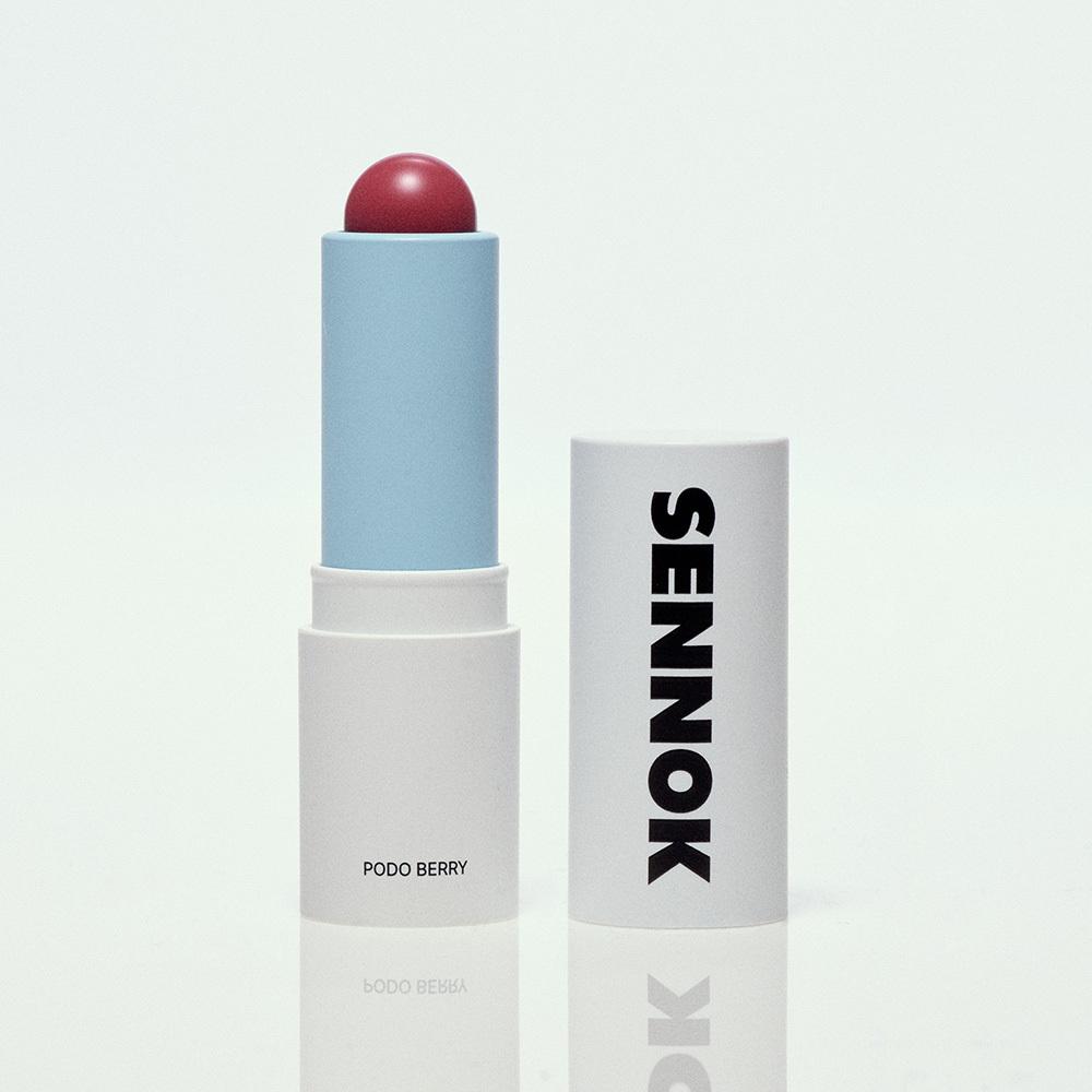 SENNOK Soft Lip Balm 4g 3 Colors (Original/Grape Berry/Apricot Peach)