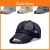 Letter M Mesh Baseball Cap Sun Protection Sunhat Breathable Hat Outdoor Gift