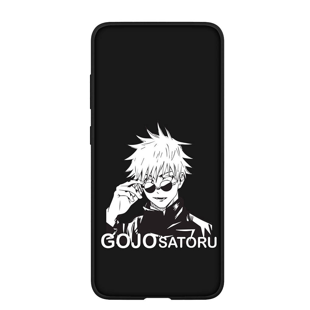 Phone Case for Samsung Galaxy S25 S24 S23 iPhone 16 15 Xiaomi Redmi Note 14 13 12 16E X 11 Pro Max OPPO Moto Huawei Cartoon Jujutsu Kaisen Gojo Satoru
