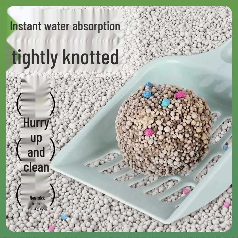 Bentonite Deodorizing Cat Litter, Low Dust, 40 Jin, Large Bag, Mineral Sand, 20 Jin