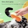 Steamy Cat Brush Grooming Comb Shedding Cat Hair Brush Rechargeable Portable Pet Spray Grooming Comb For Massage