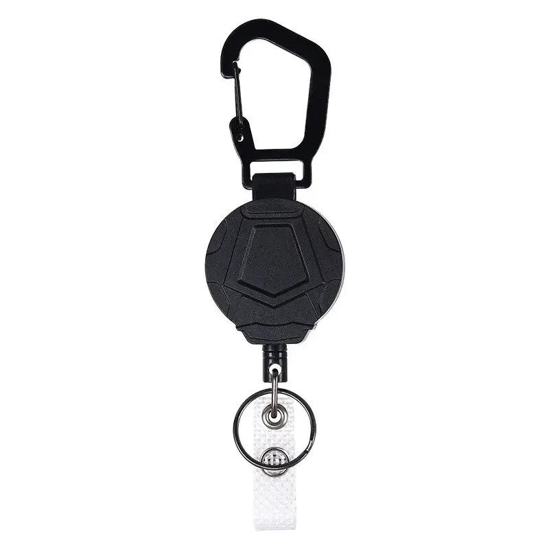 Simple and Practical Metal Car Pendant Outdoor Mountaineering Easy Pull Chain High Elastic Telescopic