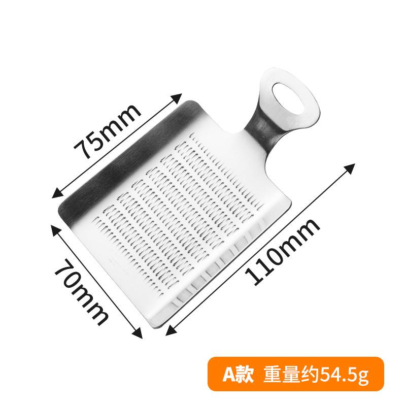 Стальная ложка-терка для имбиря Ложка для имбирного чая Чеснокодавилка Терка для лимона