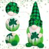 Patrick's Day Green Gnome Scandinavian Tomte Gnome Shamrock Decorations