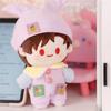 15cm Doll Clothes Little Devil Doll Mini Pajamas Kawaii Doll Jumpsuits Cap Set  Cotton Stuffed Doll