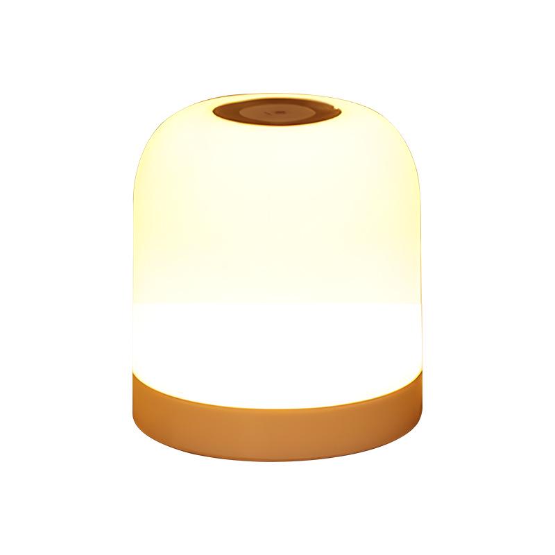 Rechargeable Touch Sensor Bedside Lamp: Night Light with Remote Control, Ideal for Baby Feeding and Eye Protection.