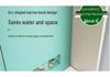 Compact Acrylic Bubble Massage Bathtub: 1.2 to 1.7m, Ideal for Small Apartments, with Constant Temperature Feature