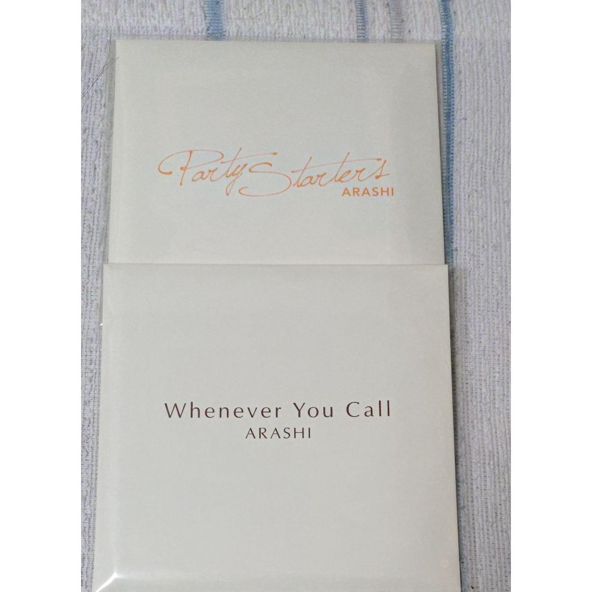Used Arashi ARASHI Postcard Set of 2 Party Starters Whenever You Call