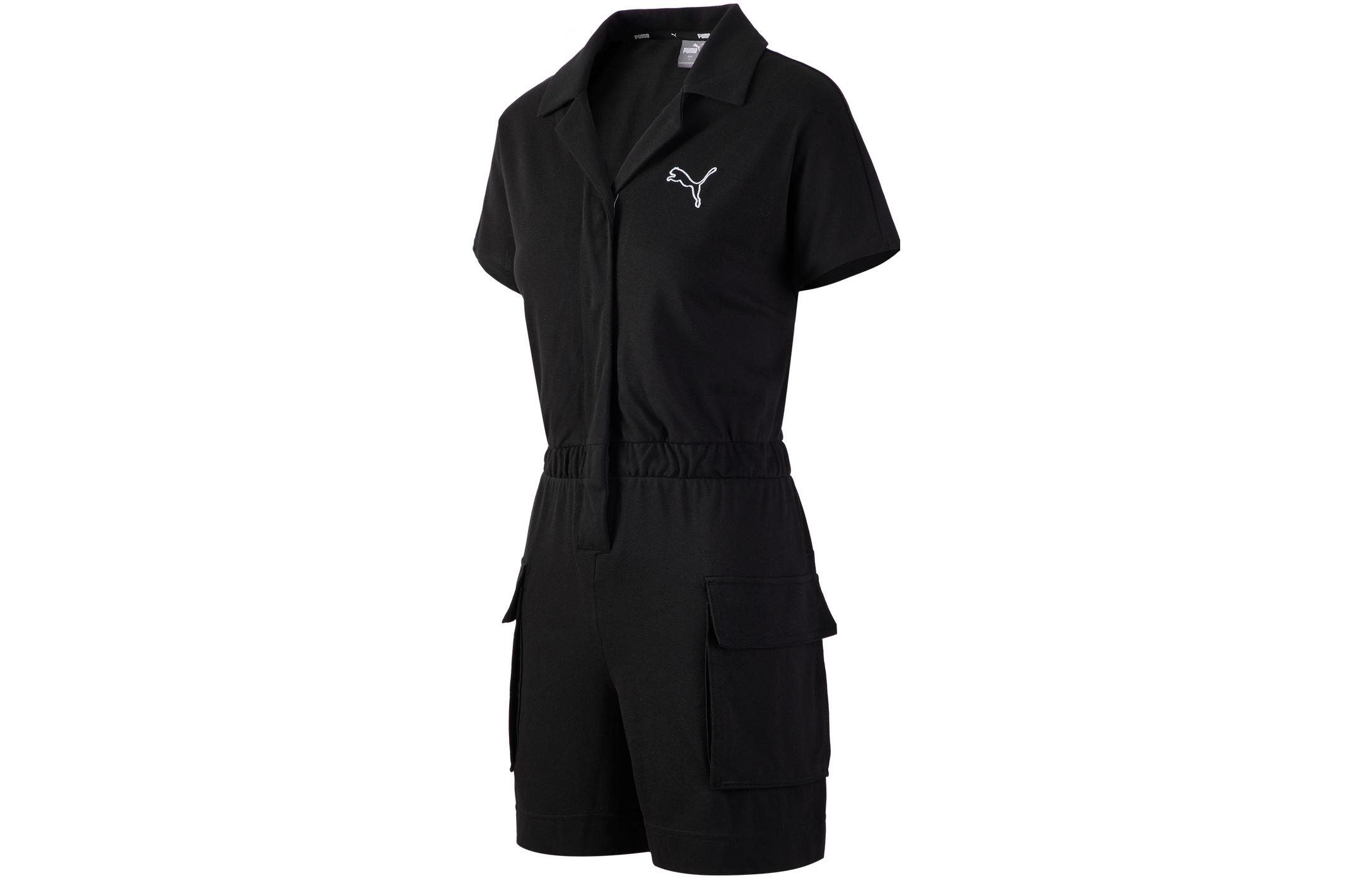 PUMA JUMPSUIT Jumpsuits Women s Black Moderate A Line 535232-01 L