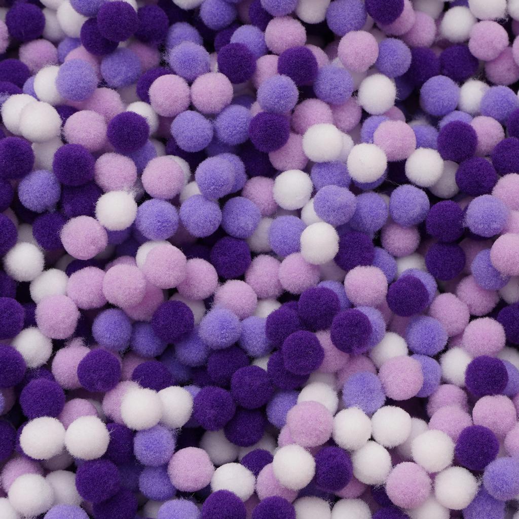 20-200 Stück Bunte Pompon-Plüschbälle Gemischte Farbe Kreatives Kinder-Handarbeitsmaterial Glitzer-Schaumstoffball DIY Bastelbedarf