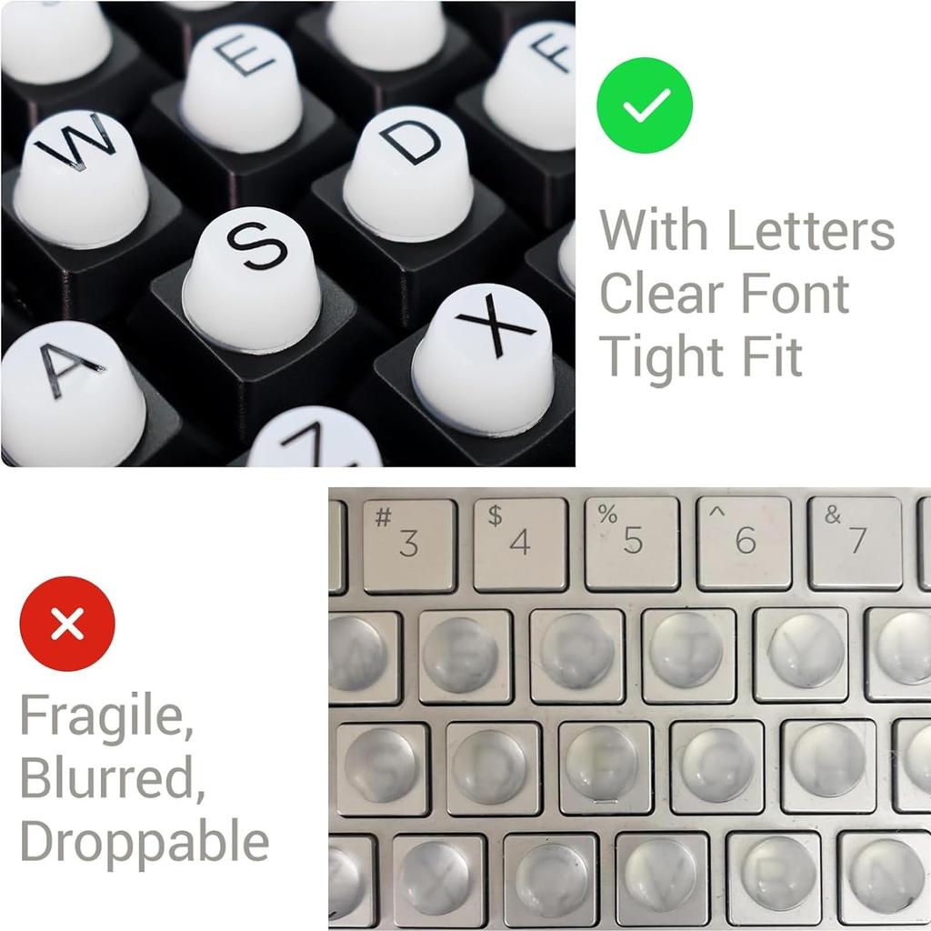 Keyboard, Nail , Typing Tool, Notebook Keyboard, Silicone Particles, Easy Typing Keyboard, Adhesive Keyboard, For Typing