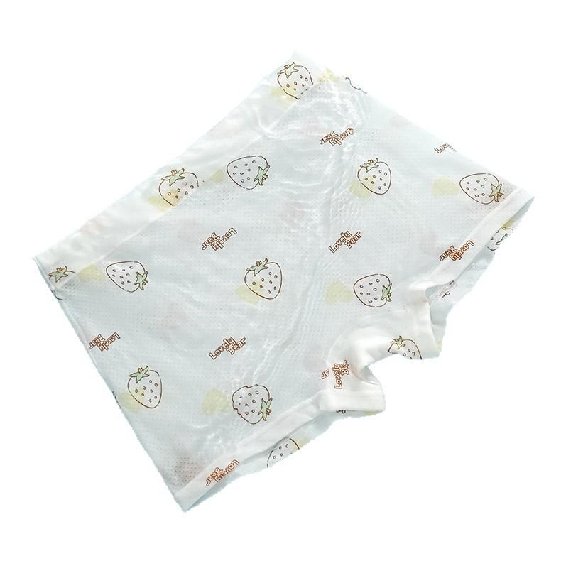 Soft and Comfortable Ice Silk Boxer Briefs for Girls - Perfect for Toddlers and Elementary Students