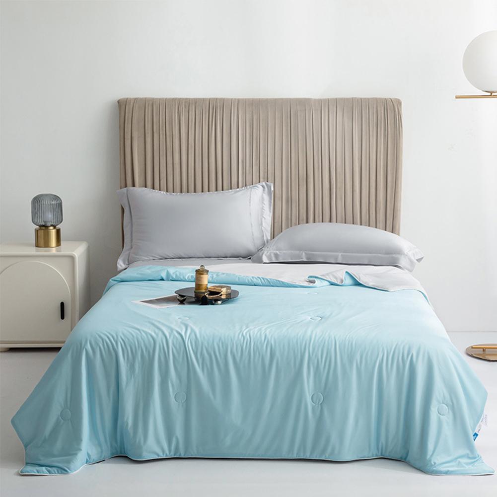 Cooling Blanket Solid Color Air Condition Comforter Breathable Double Sided Sofa Cool Blanket High Quality Summer Ice Quilt