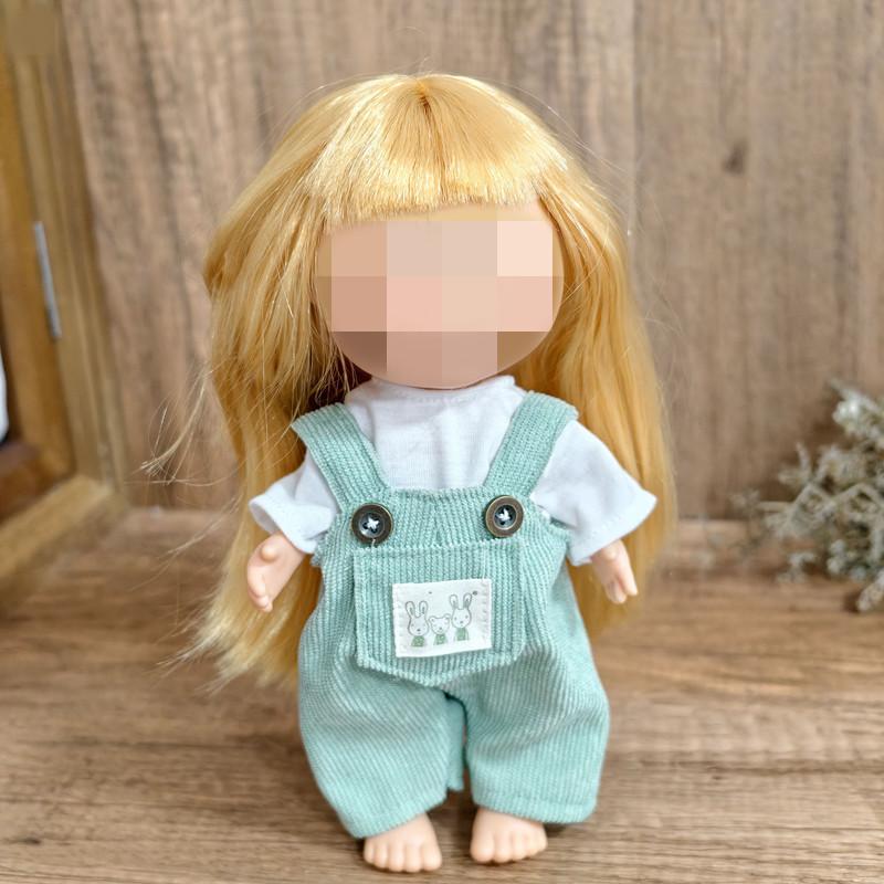 [Cloth Only] Princess Style Clothes for Plush Dolls ,Pink Rose Dress Set.